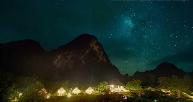 Cliff And River Jungle Surat Thani Exterior foto